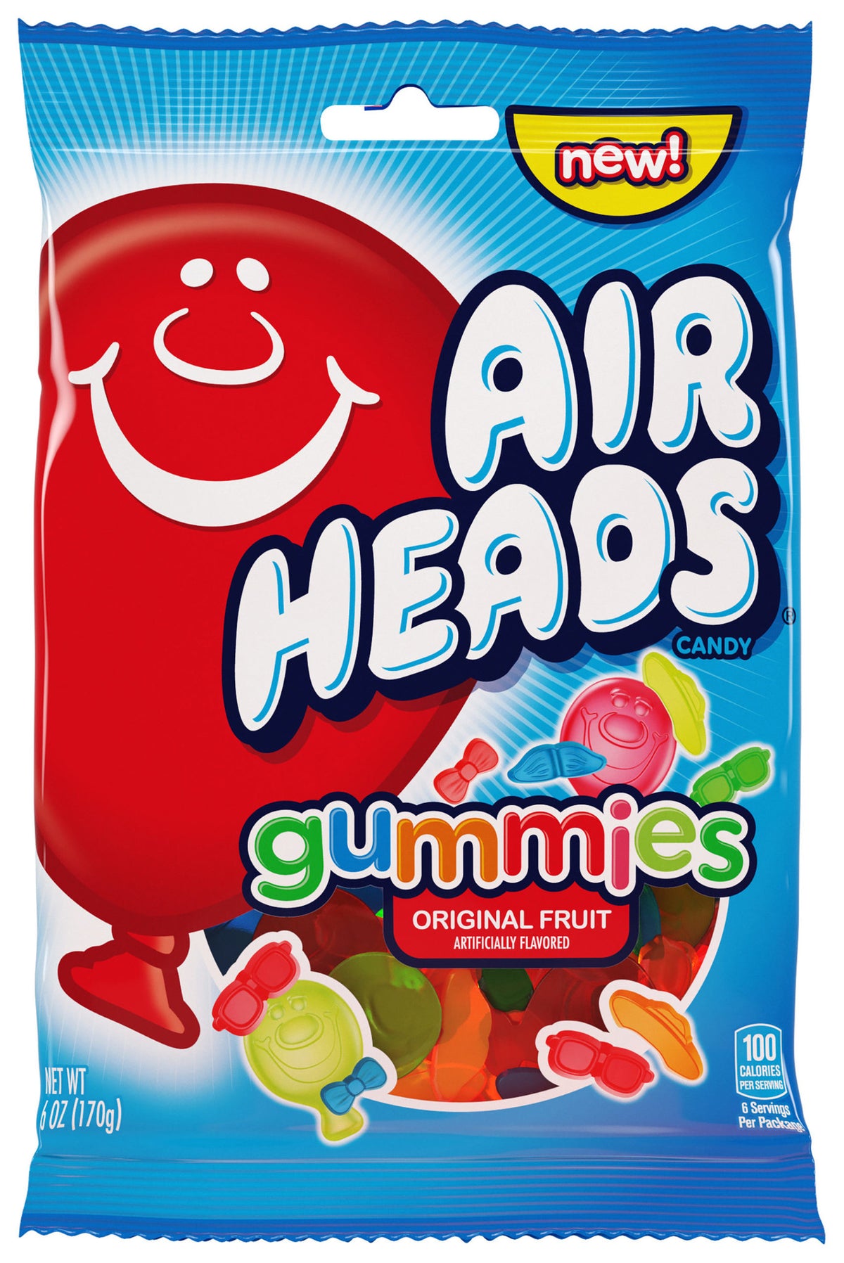 Airheads - Gummies Peg Bag 170 Gram