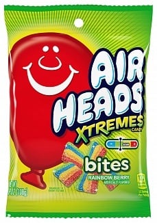 Airheads - Xtremes Bites Rainbow Berry 170 Gram