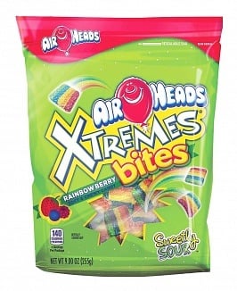 Airheads - Xtremes Bites Regenbogenbeere 255 Gramm