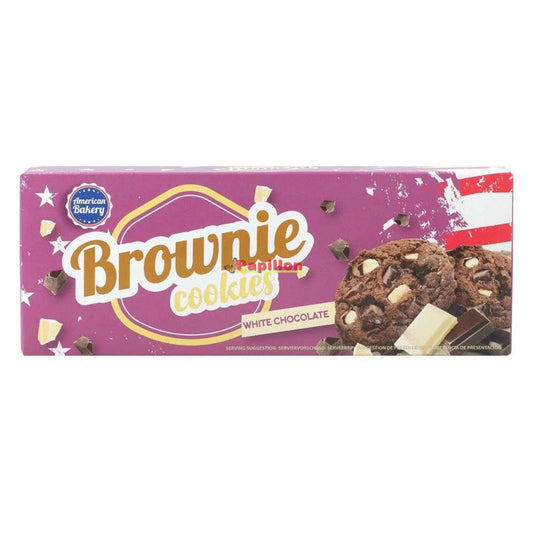 American Bakery -  Brownie Cookies White Chocolate 106 Gram
