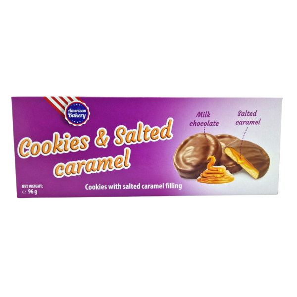 Amerikanische Bäckerei – Kekse &amp; gesalzenes Karamell 96 Gramm