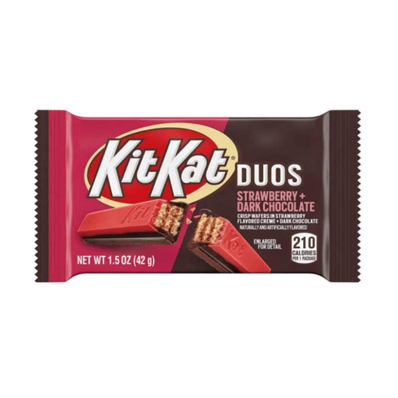 Kit Kat - Duo's Erdbeere &amp; Zartbitterschokolade 42 Gramm