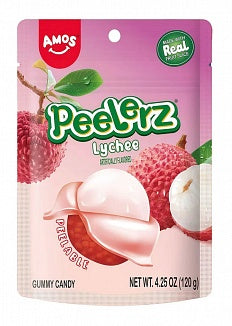 Amos - Peelerz Gummy Lychee 120 Gram