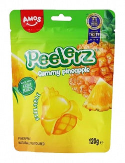 Amos - Peelerz Gummy Pineapple 120 Gram