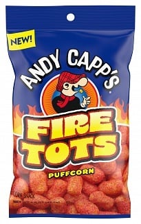 Andy Capp's - Fire Tots Puffcorn 43 Gram