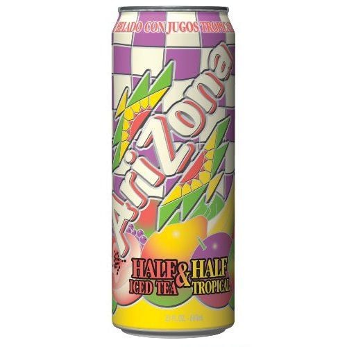 Arizona, iced, Tea, strawberry, flavor, 680ml,