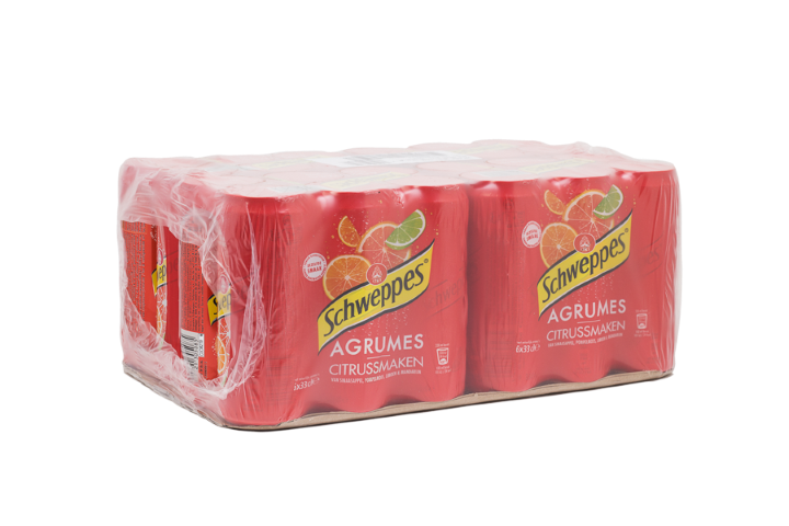 Schweppes - Agrumes  330ml 24 Canettes