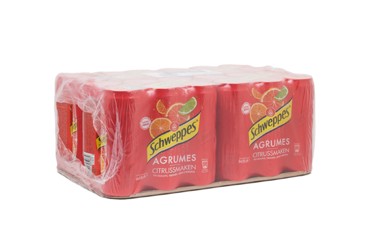 Schweppes - Agrumes  330ml 24 Blikjes