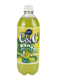 C&C Soda - Banana Bottle 710ml