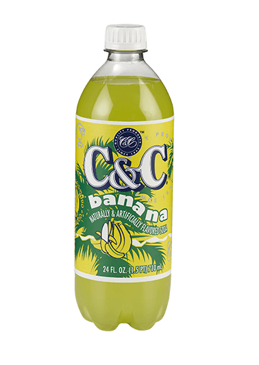 C&C Soda - Banana Bottle 710ml