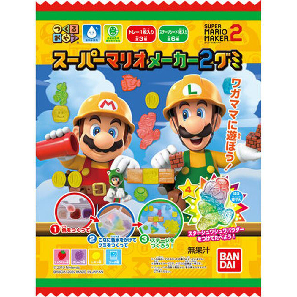 Bandai - DIY Super Mario Maker Gummibärchen 24 Gramm