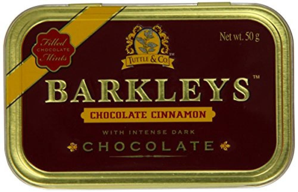 Barkleys - Schokoladen-Minz-Pralinen mit Zimt, 50 Gramm