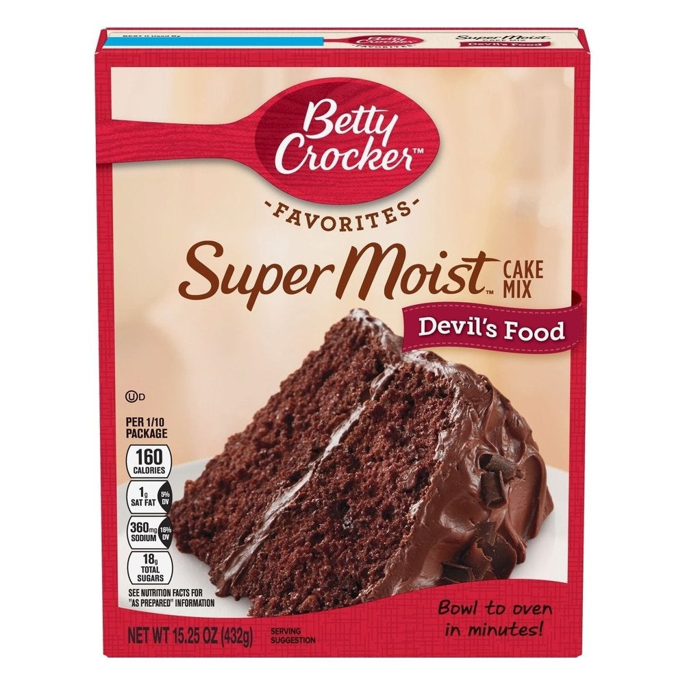 Betty Crocker - Super saftiger Schokoladenkuchenmix 432 Gramm