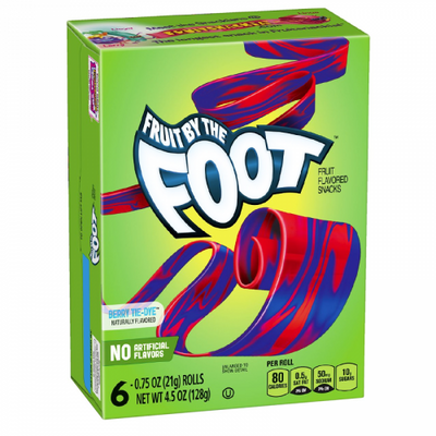 Betty Crocker - Fruit By The Foot Berry Tie-Dye 128 Gram
