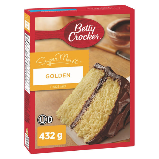 Betty Crocker - Super Moist Golden Vanilla Cake 432 Gram