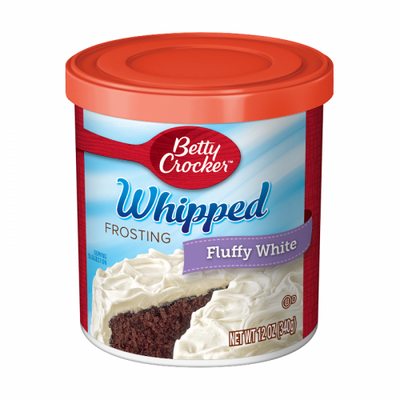 Betty Crocker – Aufgeschlagene, fluffige weiße Glasur, 340 Gramm