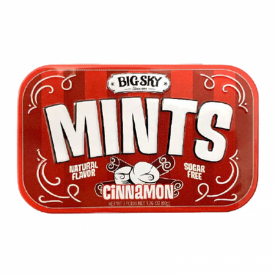 Big Sky - Pfefferminzbonbons - Zimt 50 Gramm