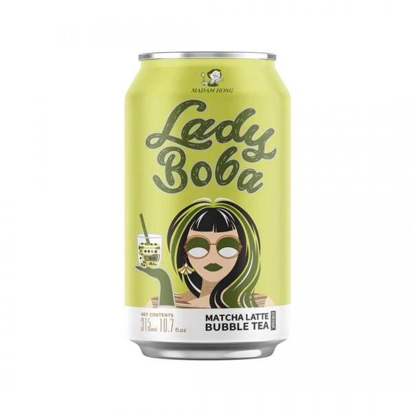 Madam Hong – Matcha Bubble Tea 330 ml