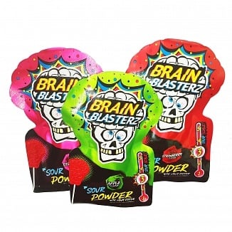 Brain Blasterz Sour Powder + Lolly 10 Gram 30 Stuks