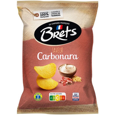 Brets - Carbonara Chips 125 Gramm