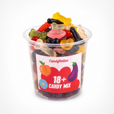 The Candy Box Co - 18+ Snoepmix 500 Gram