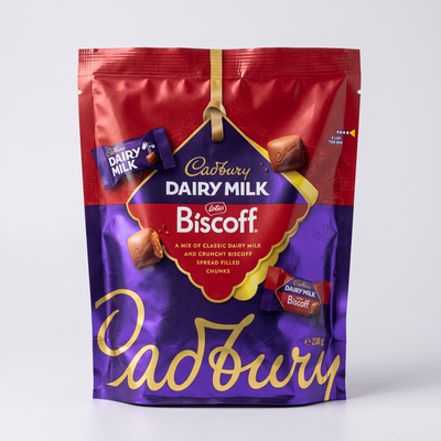 Cadbury - Dairy Milk Biscoff Pouch 230 Gram