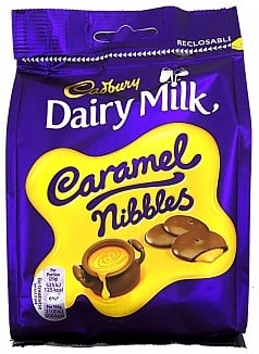 Cadbury - Dairy Milk Caramel Nibbles 120 Gram