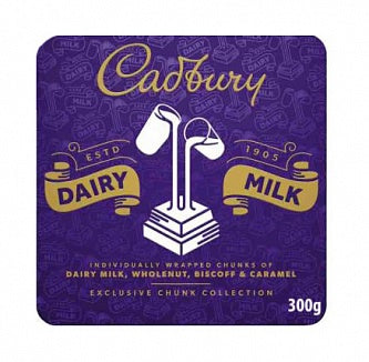 Cadbury - Dairy Milk Chunks Tin 600 Gram