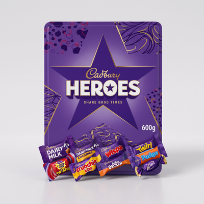 Cadbury - Heroes Tin 600 Gram