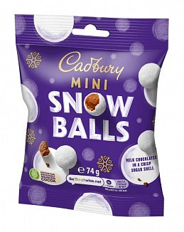 Cadbury - Mini Snowballs 74 Gram