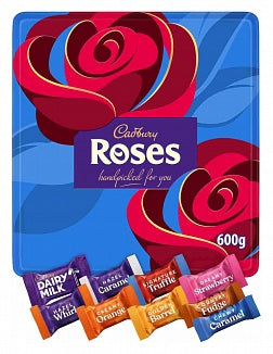 Cadbury - Roses Tin 600 Gram