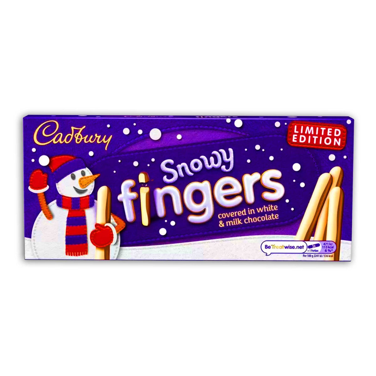 Cadbury - Snowy  Fingers 115 Gram