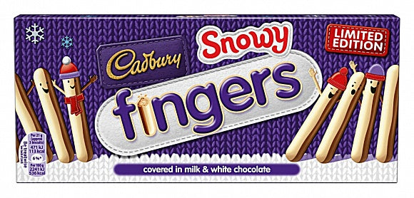 Cadbury - Snowy Fingers 115 Gram