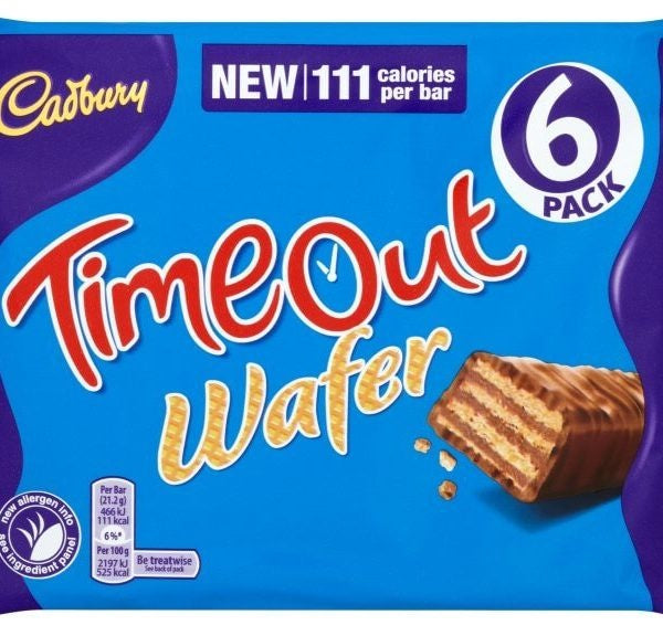 Cadbury - Timeout 6er-Packung 127,2 Gramm