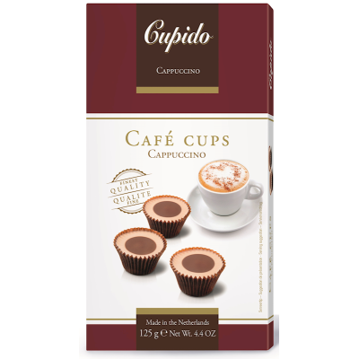 Cupido - Café Cups Cappuccinno 125 Gram