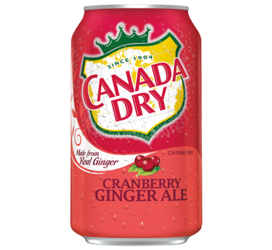 Canada Dry - Cranberry Ginger Ale 355ml