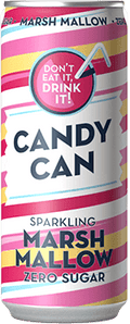 Candy Can – Sprudelnde Marshmallows ohne Zucker, 330 ml