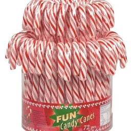 Candy Canes Rood / Wit 72 Stuks
