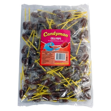 Candyman - Cola Pops 175 Stuks 1750 Gram