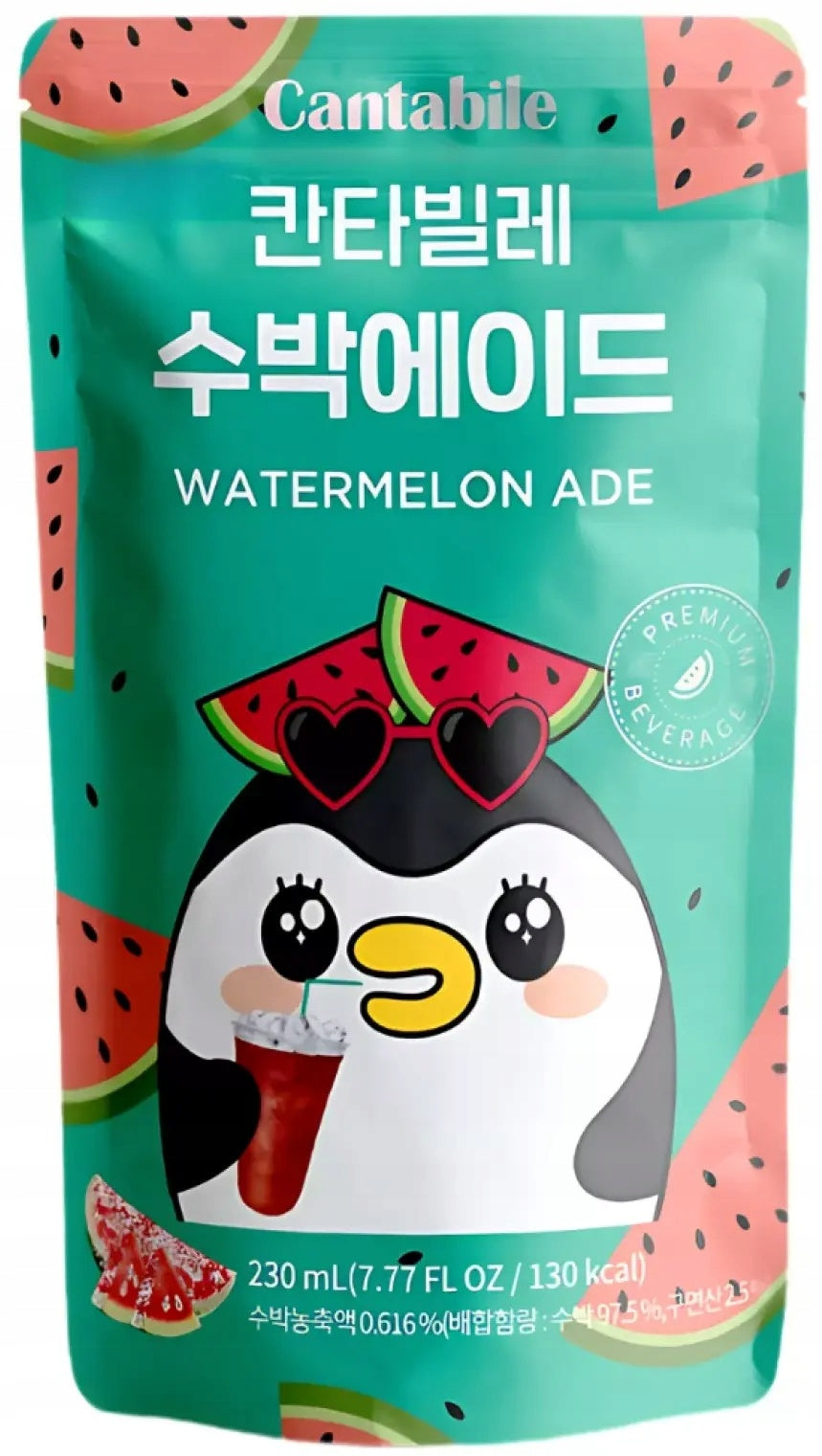 Cantabile Watermelon Flavoured Ade Lemoniada 230ml