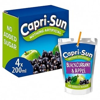 Caprisun - Blackcurrant & Apple 4-Pack