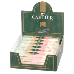 Carlier - Nougatriegel Vanille/Mandel 100 Gramm