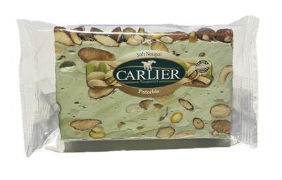 Carlier - Soft Nougat Pistachio 100 Gram