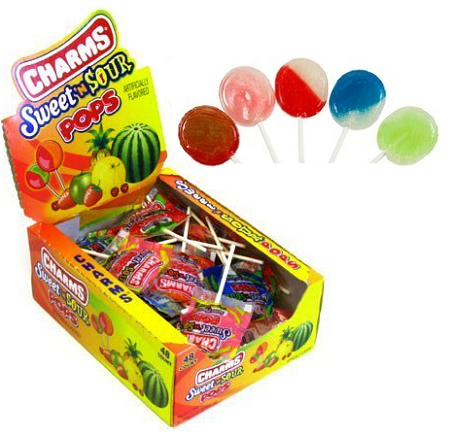 Charms - Süß-Sauer-Lutscher 1x