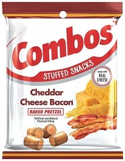 Kombi-Angebot – Cheddar-Käse, Speck, Brezel, 179 Gramm