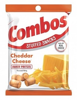 Combinaisons - Bretzel cuit au four et fromage cheddar 179 grammes