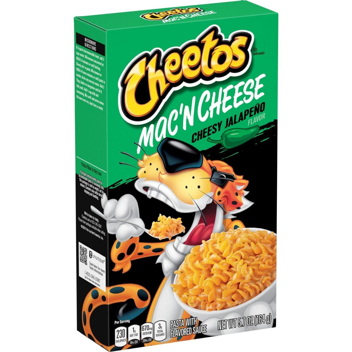 Cheetos - Mac'n Cheese Cheesy Jalapeno 164 Gram