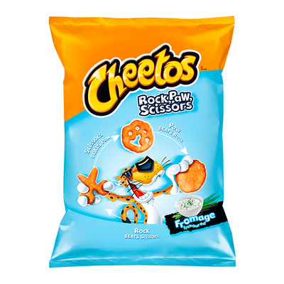 Cheetos - Rock, Paw, Scissors Cheese 85 Gram (EU product)