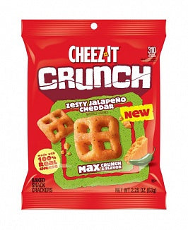 Cheez-It - Crunch Zesty Jalapeno Cheddar 63 Gram