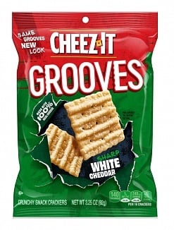 Cheez-It - Grooves White Cheddar 92 Gram